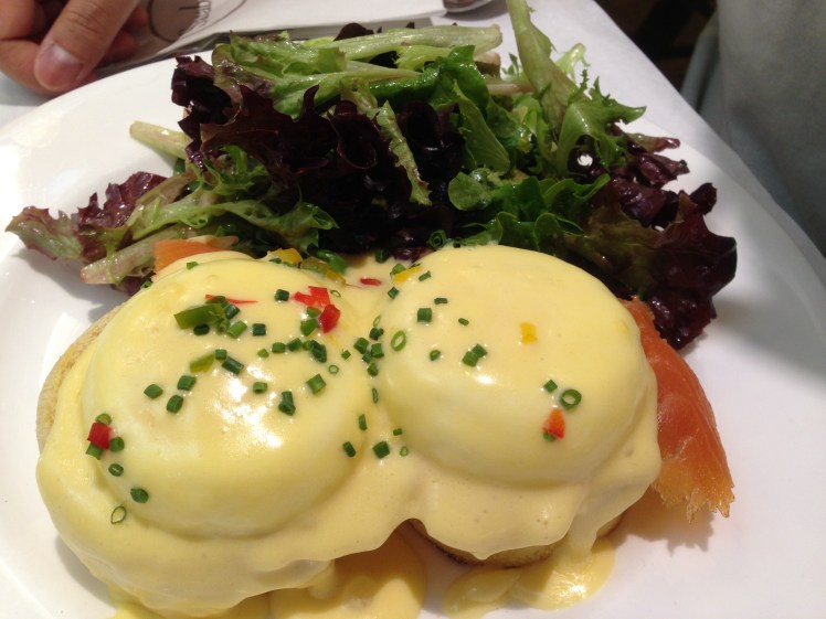 Salmon Eggs Benedict