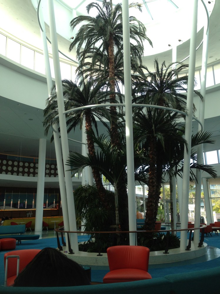 Cabana Bay Beach Resort; the lobby