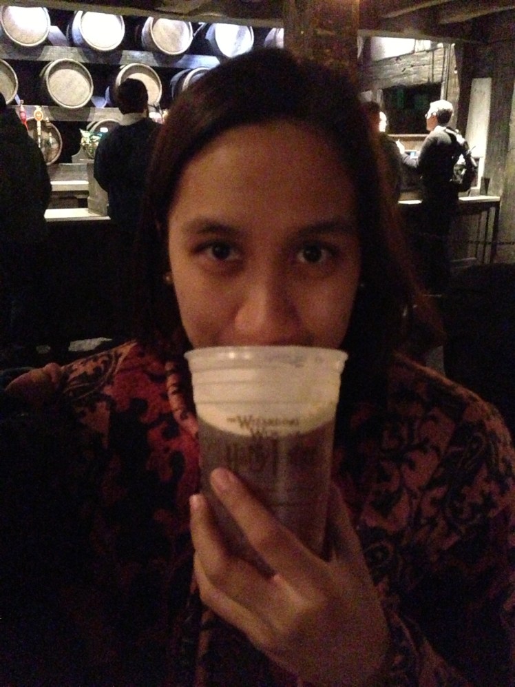 Butter Beer is definitely a must try. The frozen one is really good