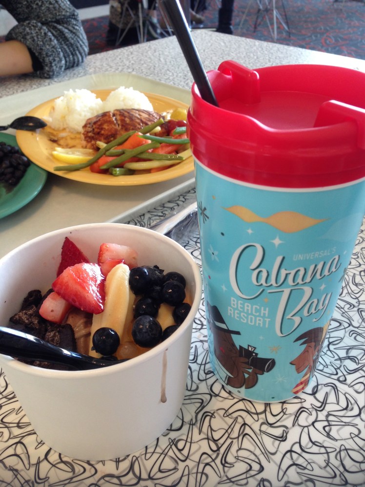 Cabana Bay Beach Resort; yummy stuff