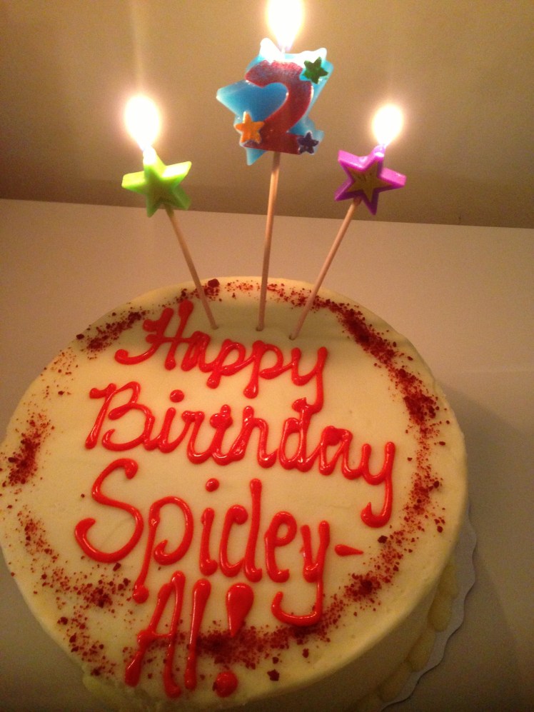 My baby's Red Velvet Cake