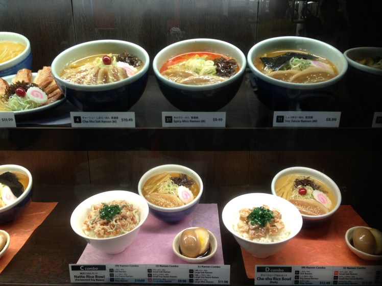 Food Display at the food court