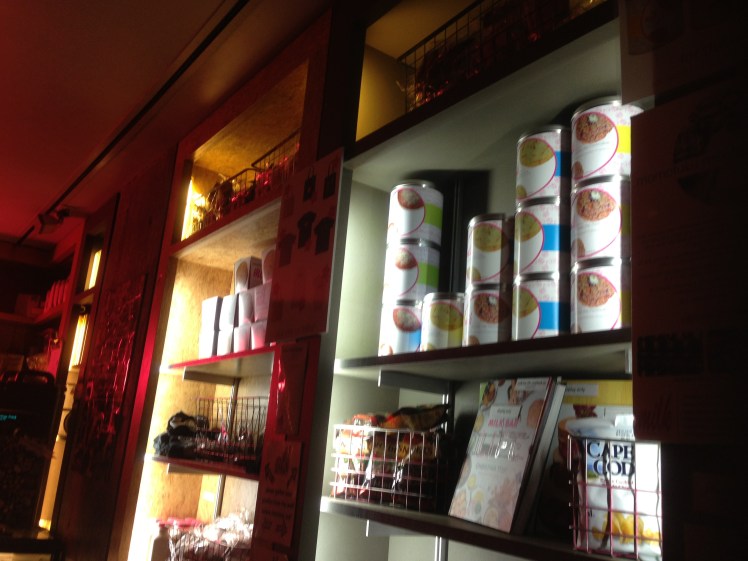 Momofuku Milkbar Midtown; cookie display