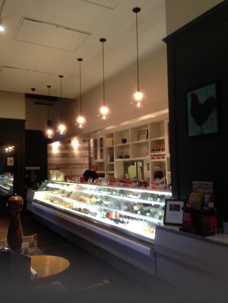 Cakes and cold food dishes