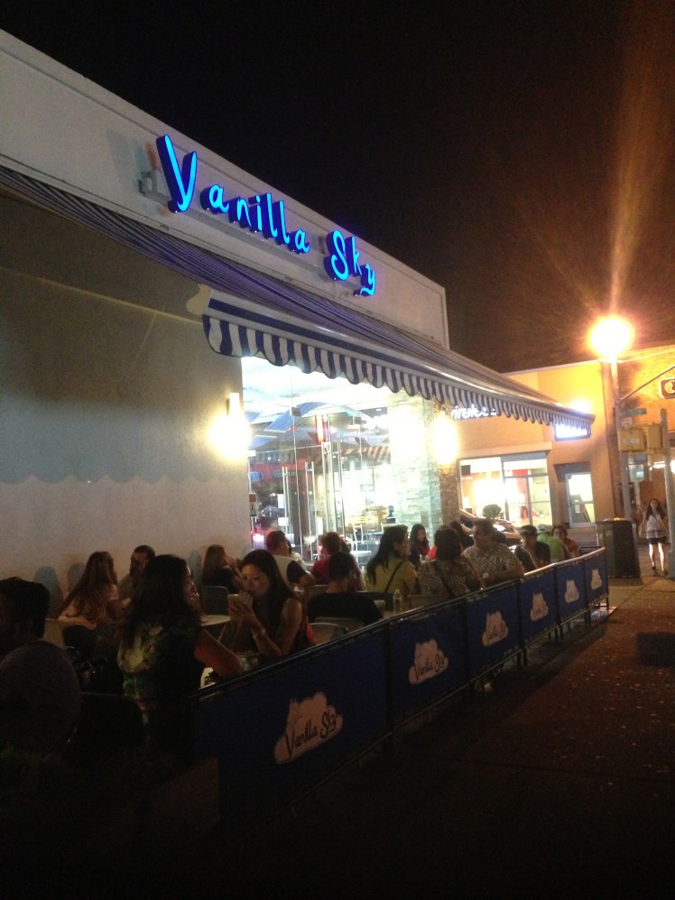 Vanilla Sky; outdoor space