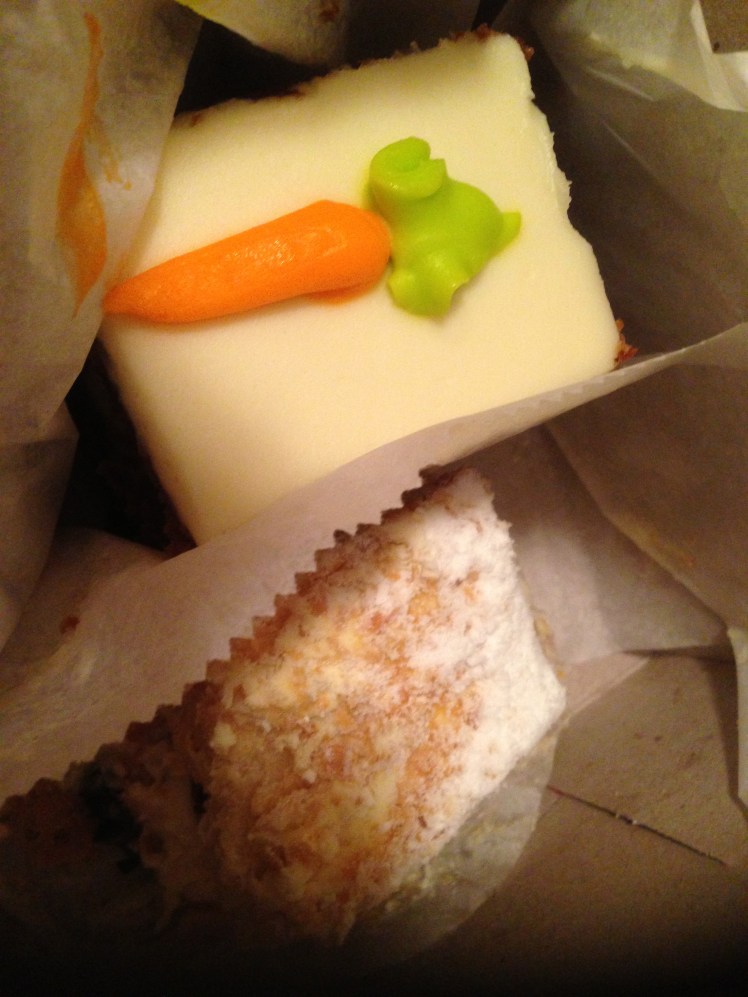 Carrot cake & Custard Napoleon