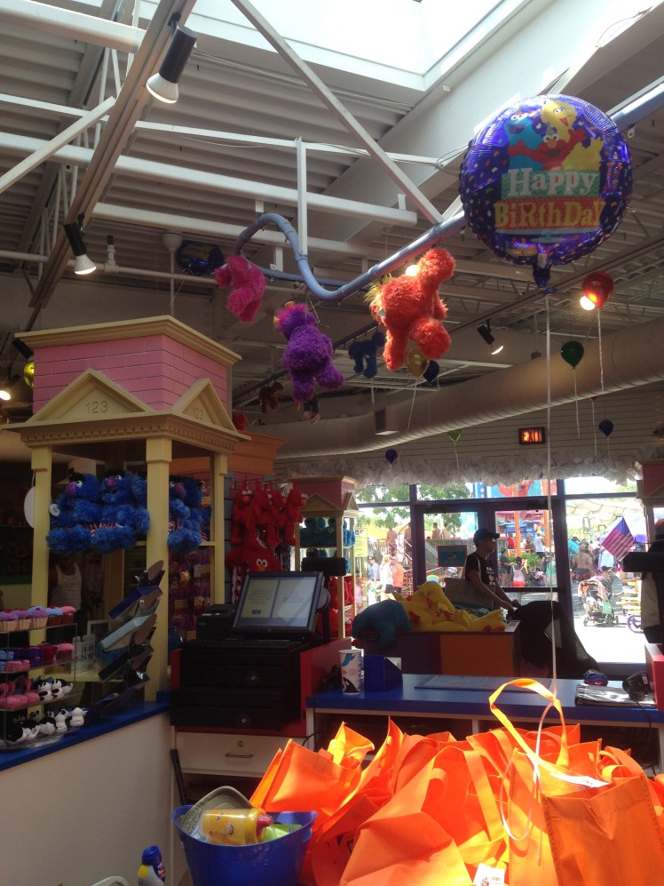 Shopping time; the store