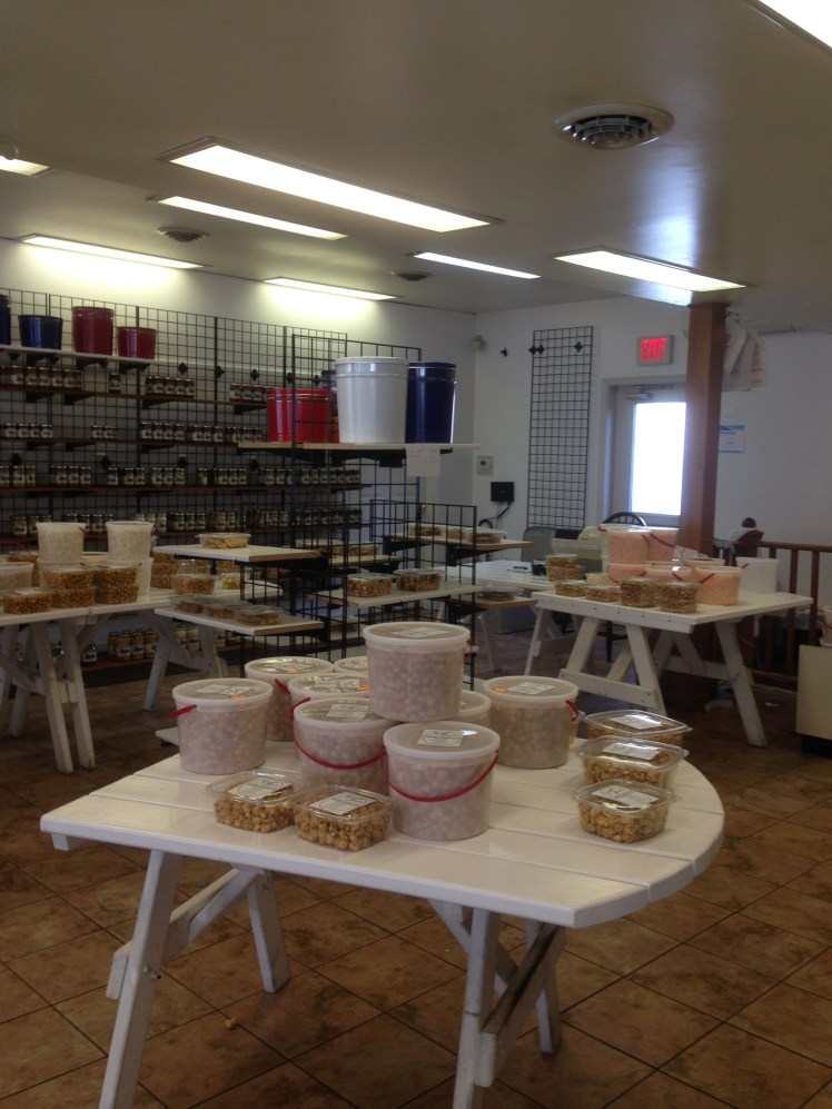 The inside of Grandma Jack's Gourmet Popcorn